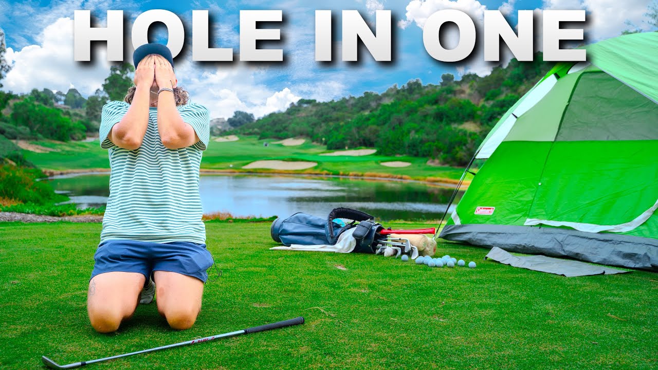 Living on a Golf Course Attempting to make a Hole in One