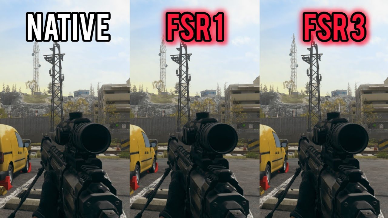 Call of Duty Warzone 3 | FSR 3 vs FSR 1 vs NATIVE RESOLUTION | Which One Is Better ?