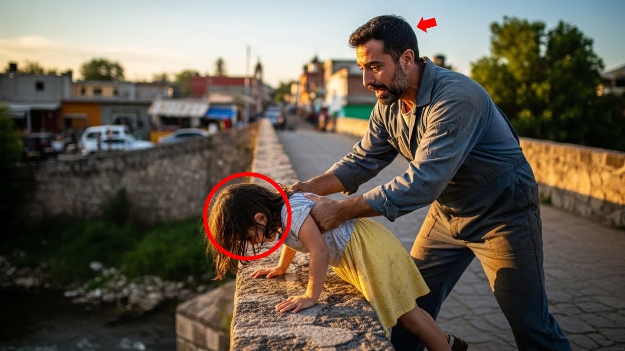 Un mecánico sin casa impidió que un niño cayera del puente... sin saber quién era su madre.