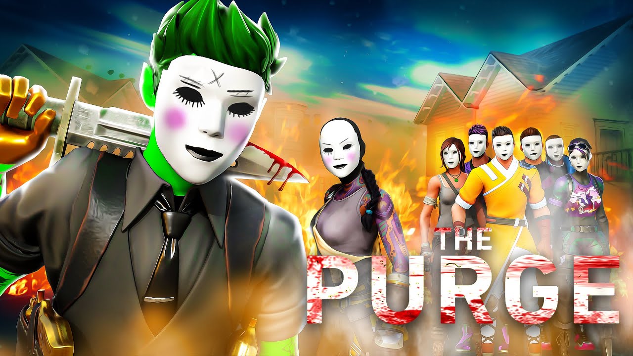 999 TAGE Gibt es KEINE GESETZE 😈🔪 in Fortnite The Purge!