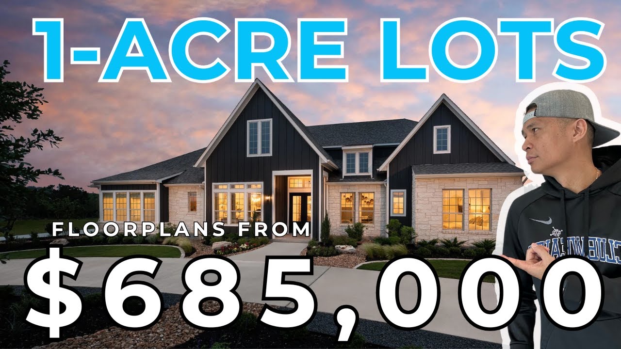 Massive Lots with INSANE Incentives and Price Cuts in San Antonio Suburb - New Braunfels TX