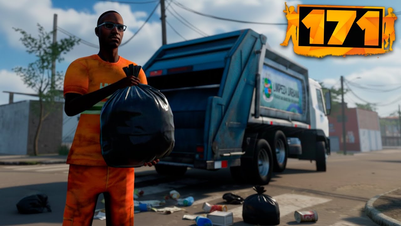 VIREI GARI, COLETANDO OS LIXOS DA CIDADE - 171 GTA BRASILEIRO