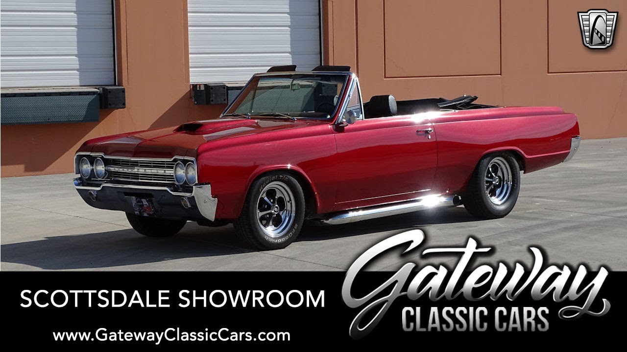 1965 Oldsmobile F85 Cutlass Convertible for sale Gateway Classic Cars of Scottsdale #736