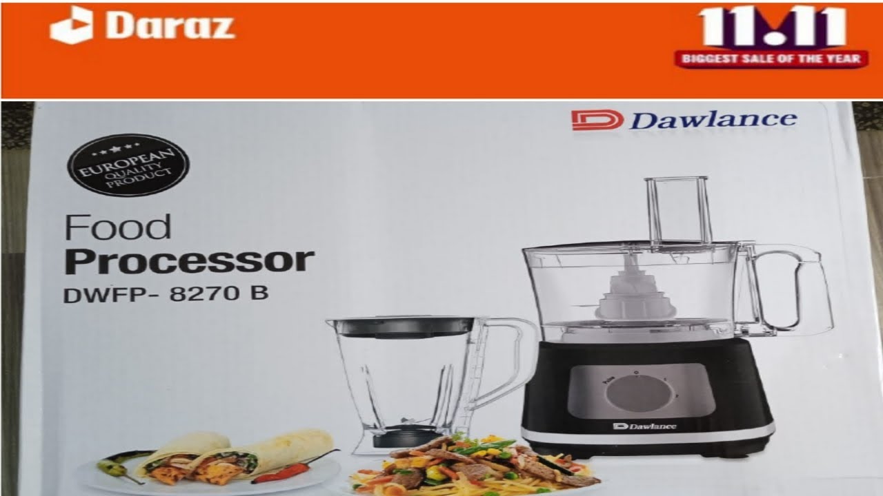 Latest dawlance food processor, daraz 11 11 sale . dawlance food processor 8270B. unboxing #dawlance