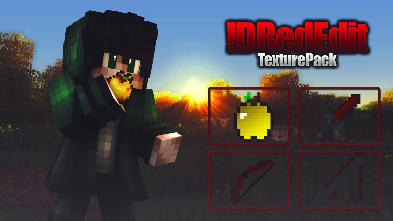 !DRedEdit - TexturePack 1.7/1.8 - HeroHD 1080p