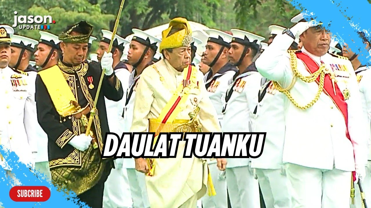 Keberangkatan tiba Sultan Selangor di Istana Alam Shah, Klang sempena Ulang Tahun Keputeraan ke-80