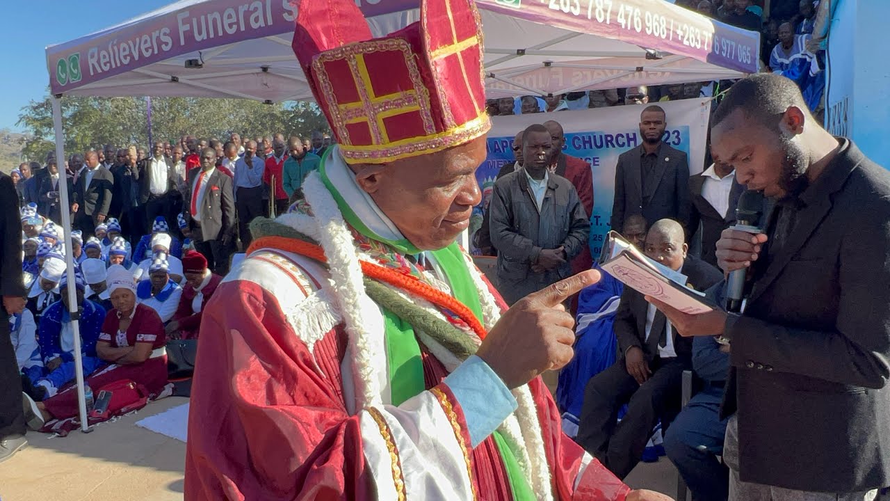 Mharidzo: Bishop Jameson Andreas Shoko.