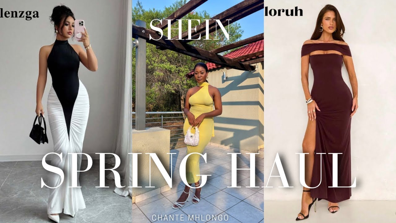 SHEIN TRY-ON HAUL 2025 | Spring edition | Must Have dresses| South African YouTuber 
