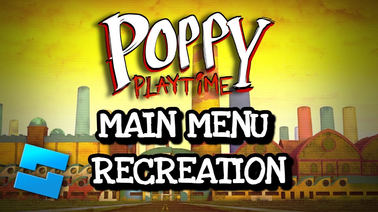 Poppy Playtime Main Menu Recreation | Roblox Studio Showcase