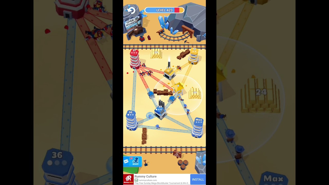 Tower War Level 423 #shorts #gaming #towerwar