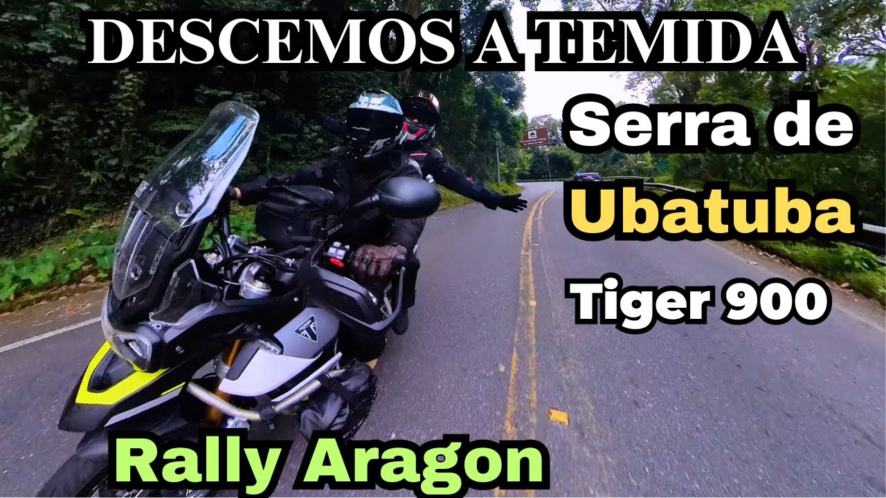 Descemos a Serra de Ubatuba de moto: Tiger 900 Rally Aragon EP05