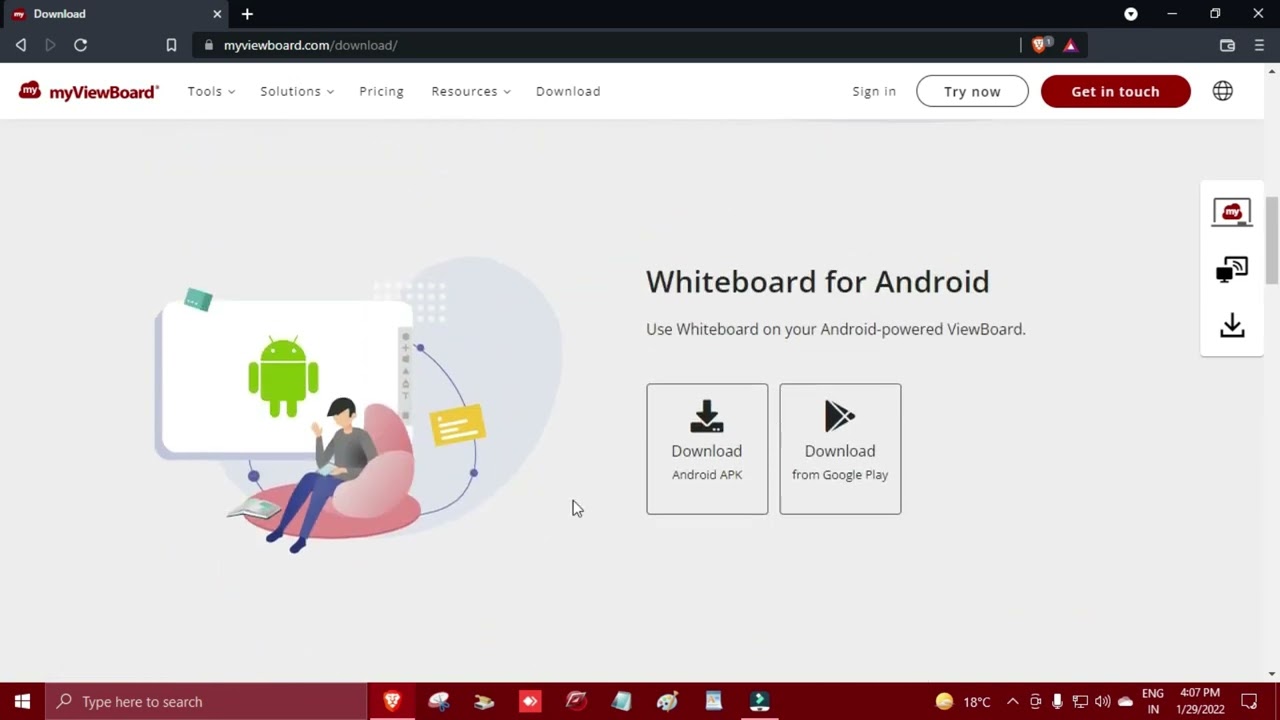 How to download my view whiteboard in pc free only 64 bit
