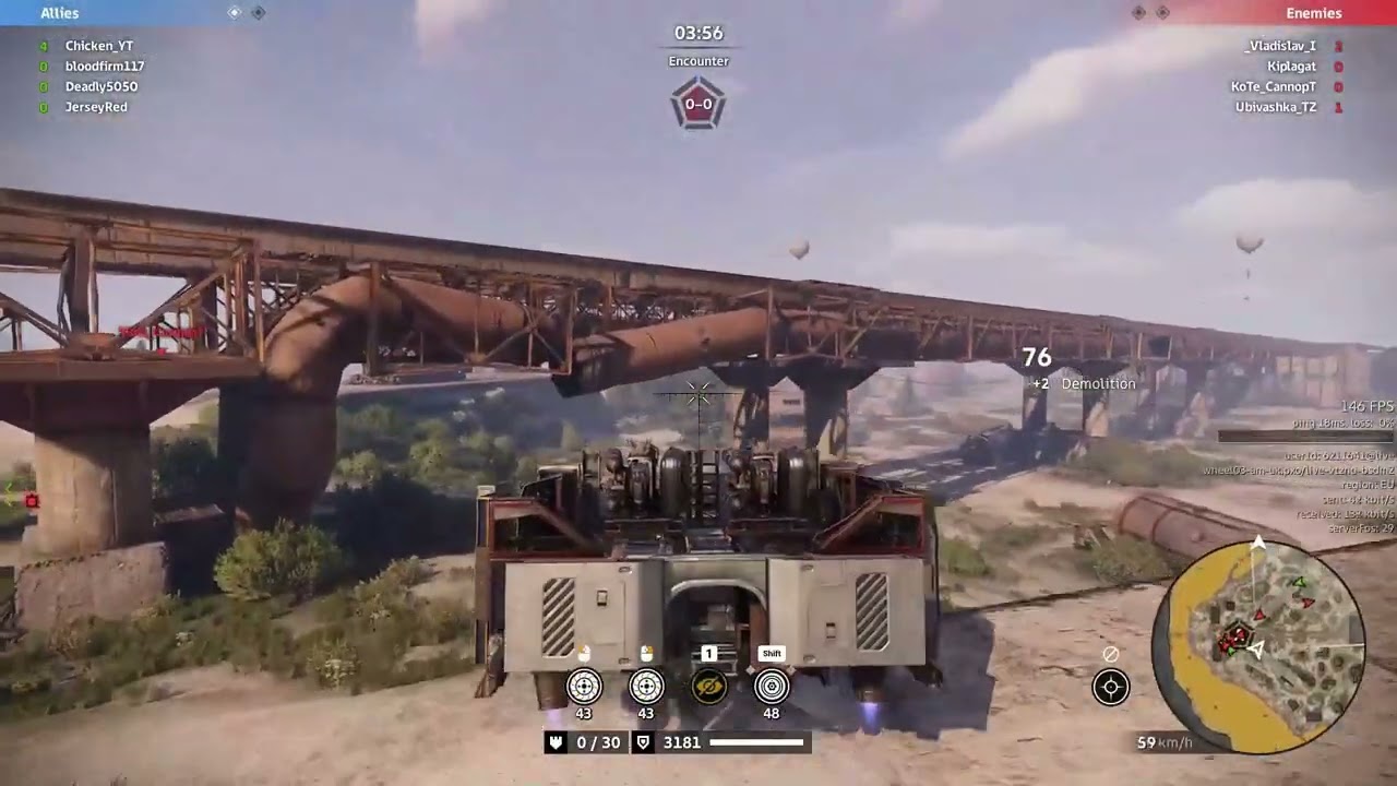 Rippers Ripping Apart the Enemy 2 #crossoutgameplay #crossout