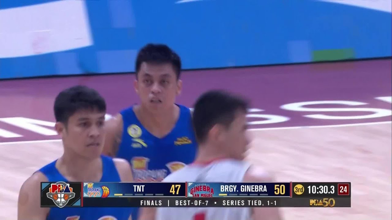 Rey Nambatac LEADS TNT RUN in 3Q vs. Brgy. Ginebra! | PBA Season 49 Commissioner’s Cup