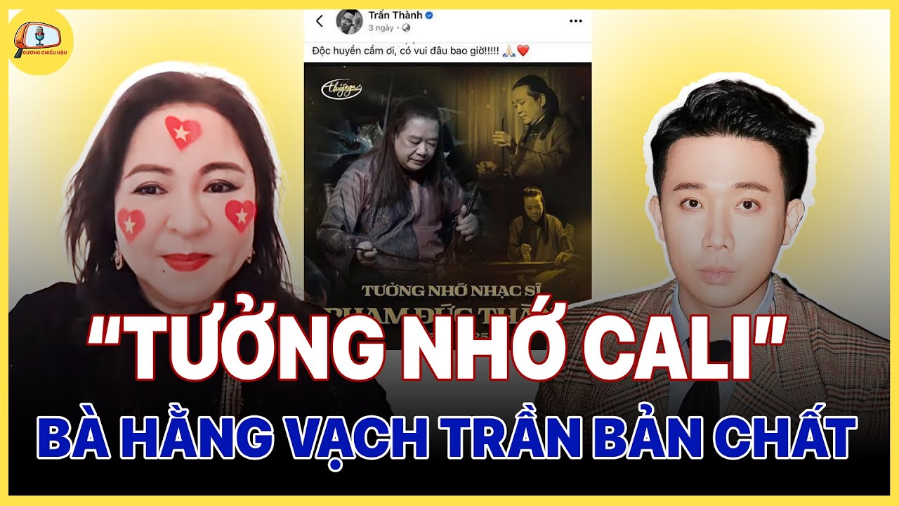 Trấn Thành Bị Bão Chỉ Trích, Nguyễn Phương Hằng Nói Thẳng: Đây Là Tự Hủy!