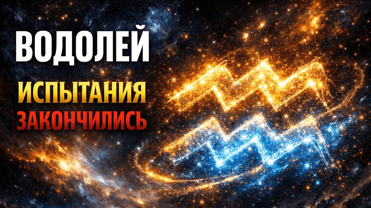♒ ВОДОЛЕЙ: ТЯЖЁЛЫЙ ПЕРИОД ЗАВЕРШЁН! Карма вынесла приговор — март откроет путь к счастью