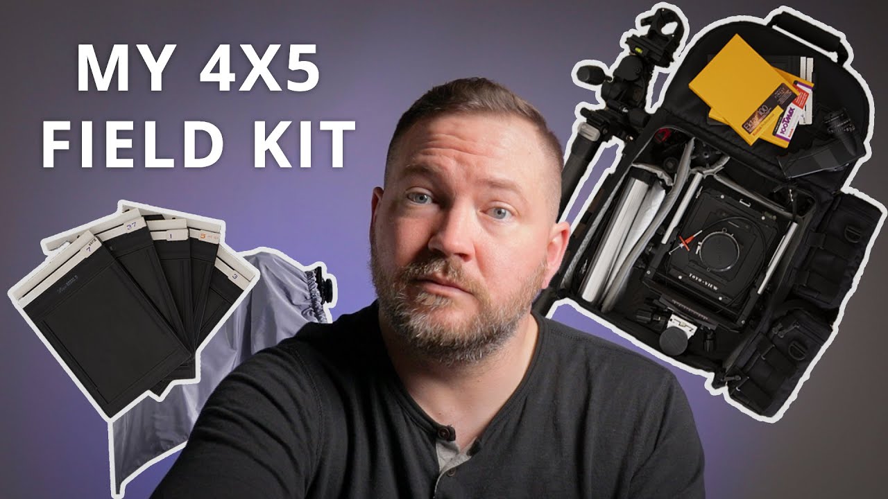 Мой комплект для широкоформатной пленочной фотосъемки 4x5