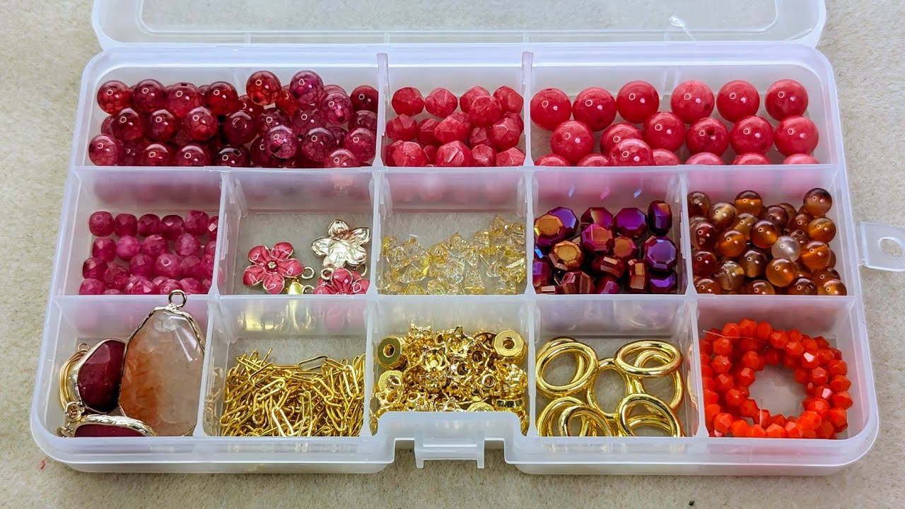 Organizing the May 2024 Bargain Bead Box