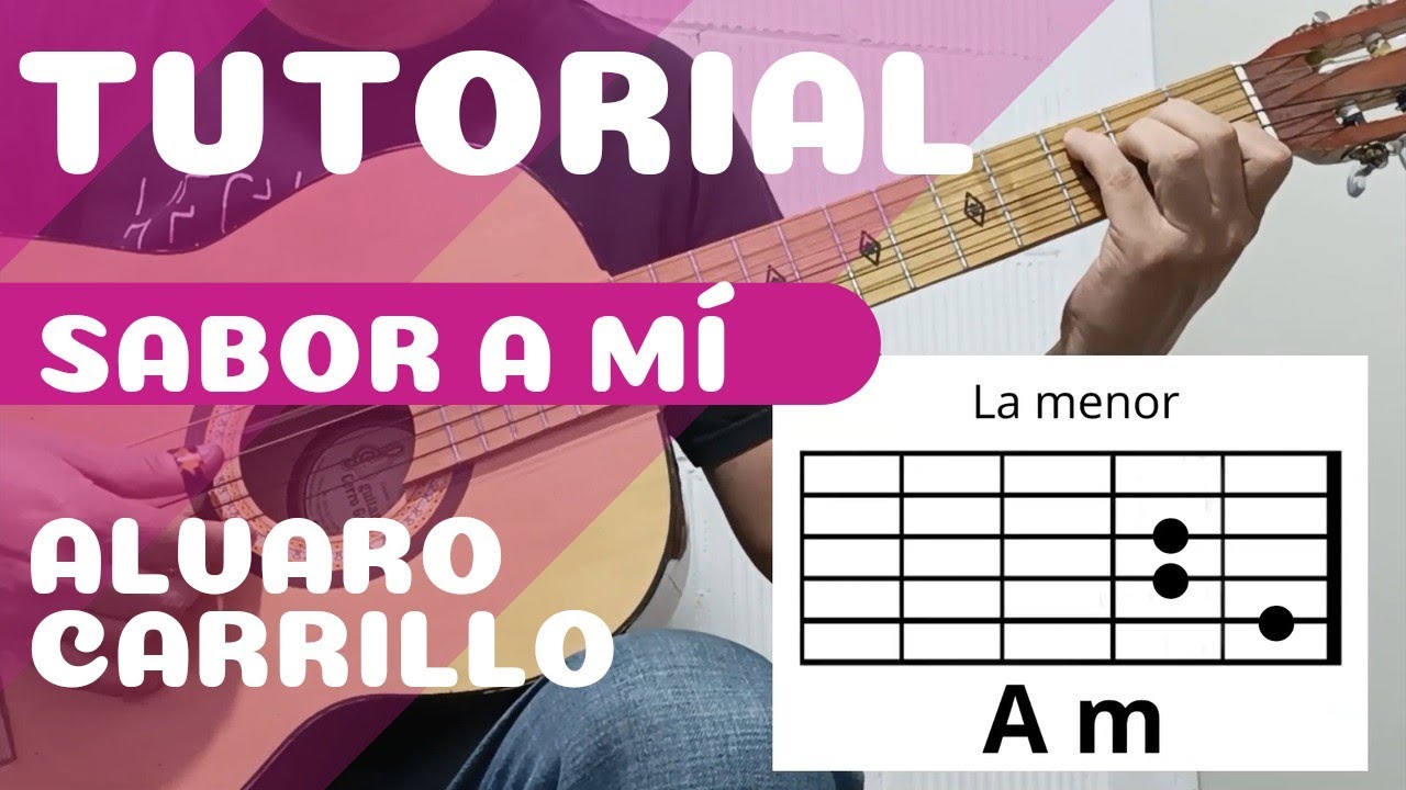 Cómo Tocar 'Sabor a Mí' de Álvaro Carrillo en Guitarra 🎶 Tutorial para Principiantes #guitarra