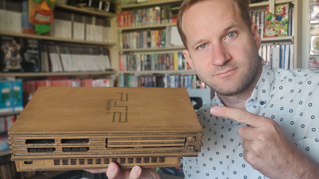 Je fabrique une ps2 fonctionnelle en bois !