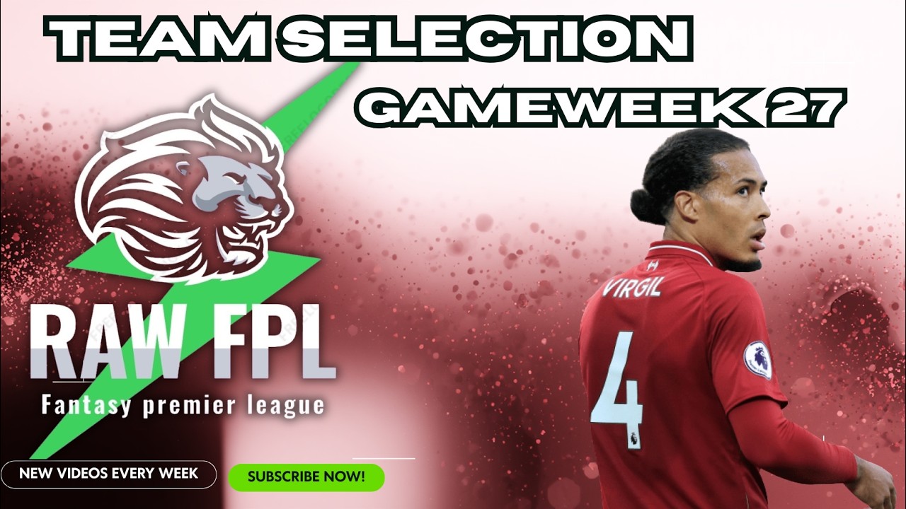 FPL - GAMEWEEK 27 TEAM SELECTION🔥 - HAALAND INJURED?? TOP TRANSFER TARGETS🎯 - FANTASY FOOTBALL 25/26