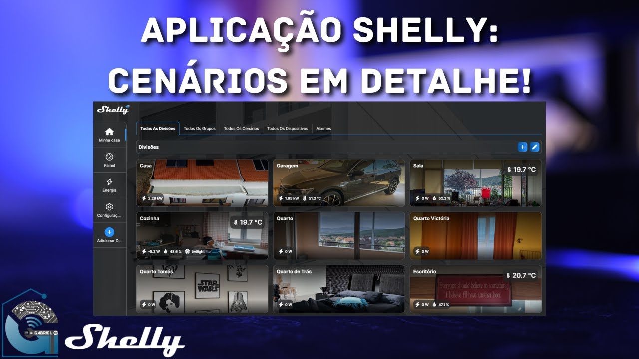 Shelly: criar cenários! Todos os detalhes e tipos de condição!