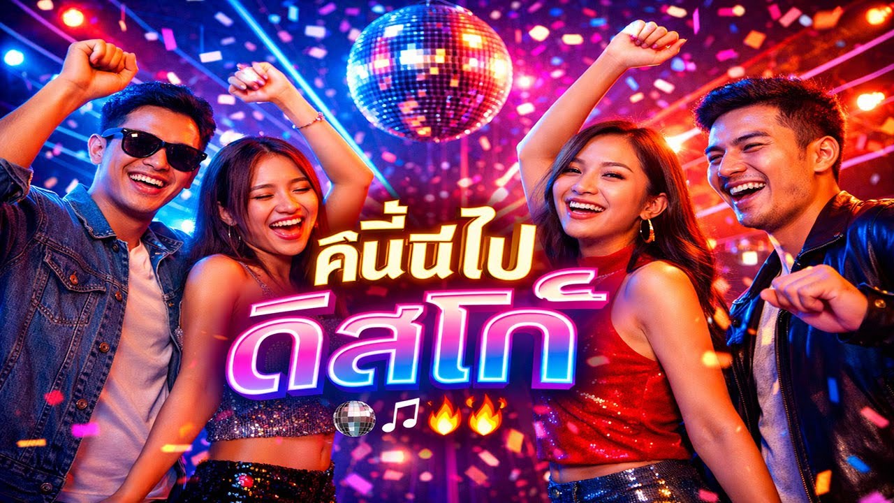 คืนนี้ไปดิสโก้ | Thai Pop Party Song | Disco Night Vibe