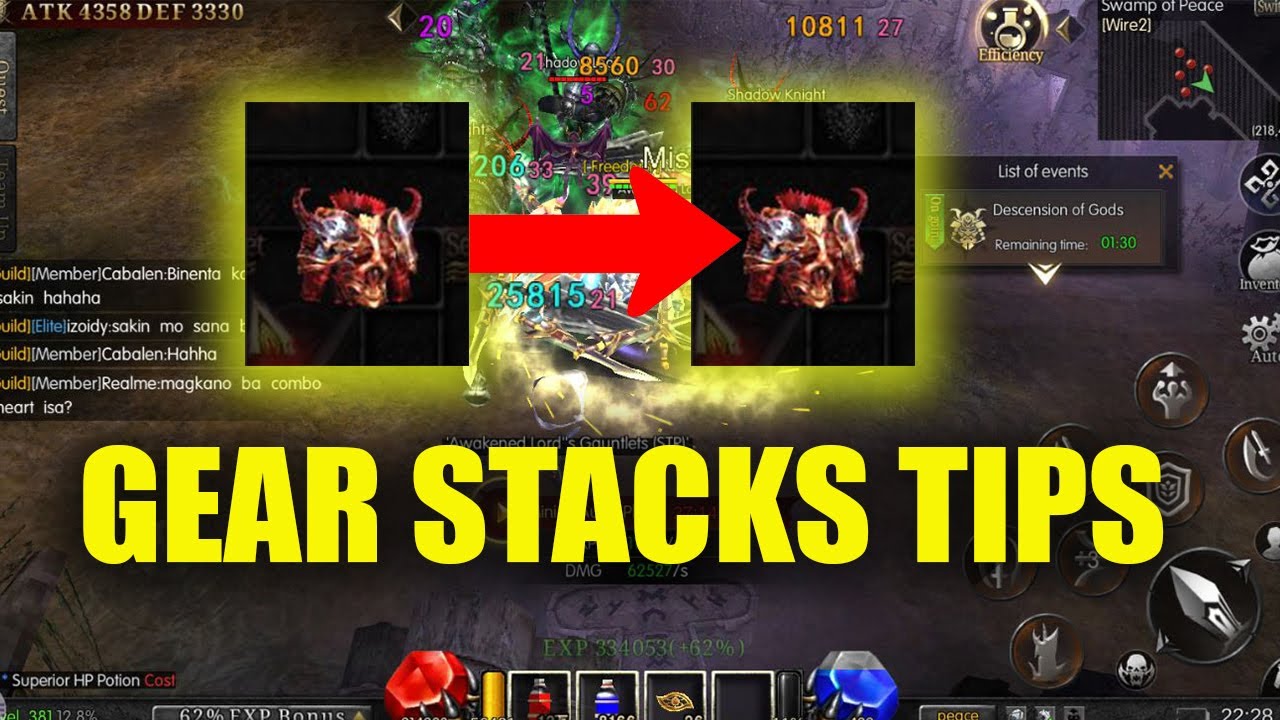 GEAR STACKING TIPS - MU MONARCH