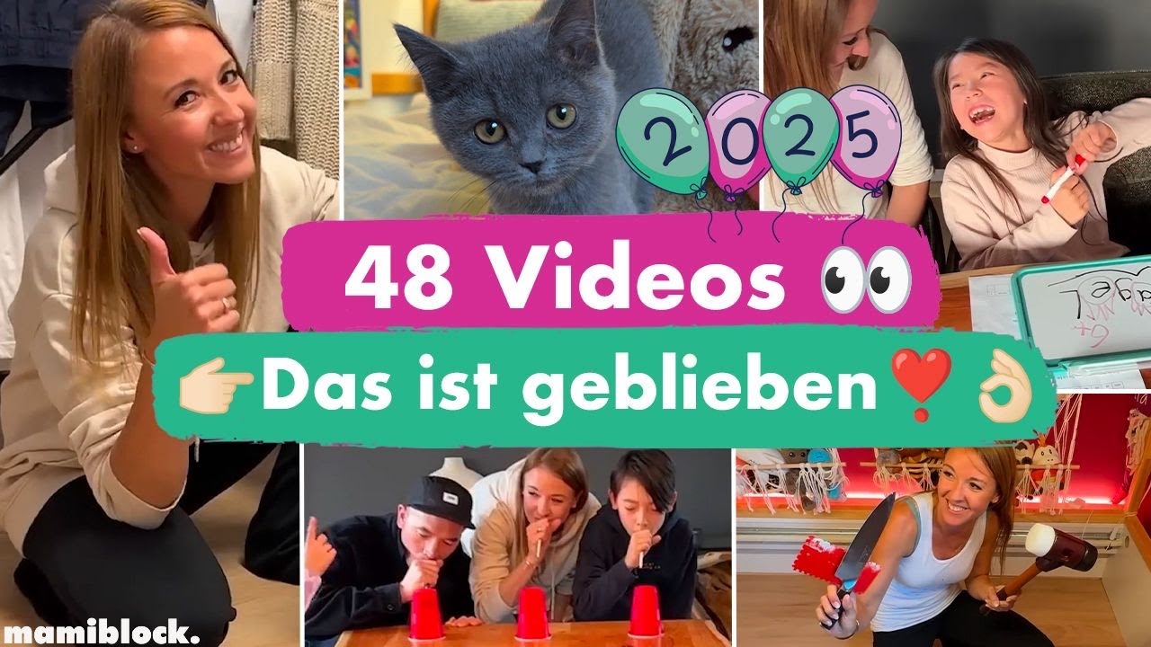 Ein ganzes Jahr YouTube: Das ist geblieben| mamiblock Jahresrückblick 2025