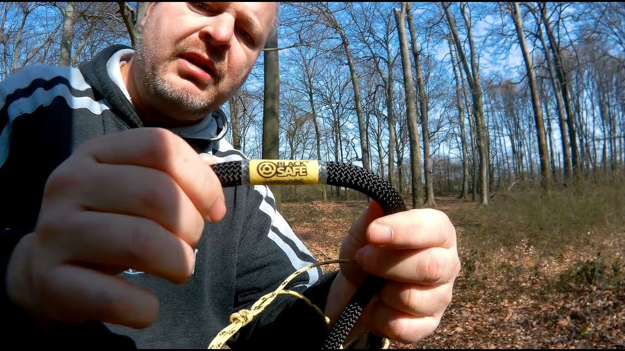 Erstes klettern mit dem Blacksafe Hardcore 10,5mm