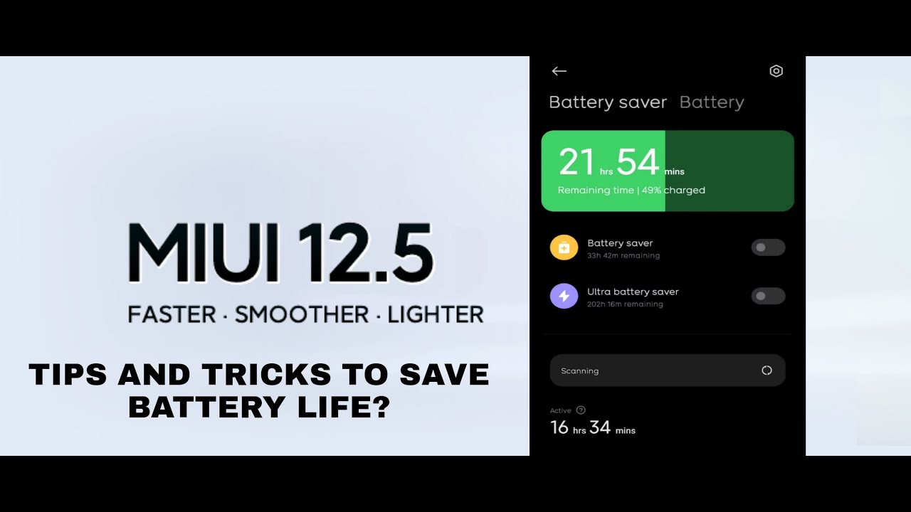 TIPS AND TRICKS | MIUI 12.5 BATTERY OPTIMIZATION | FT. POCO X3 PRO