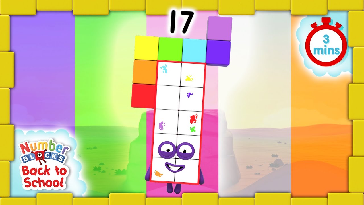 All the Best Seventeen Moments | Level 3 | Numberblocks
