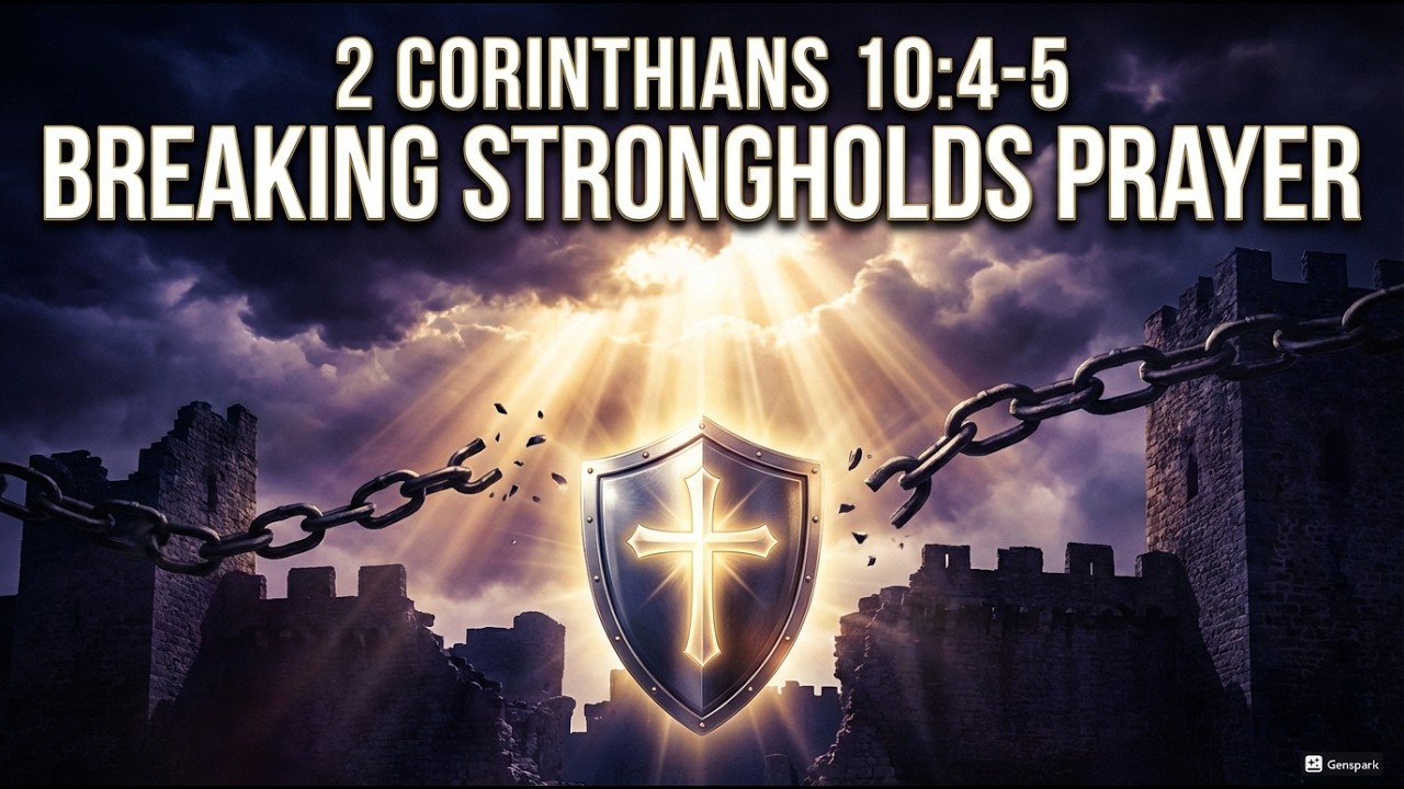 Prayer for Spiritual Warfare | 2 Corinthians 10:4-5 | Breaking Strongholds Prayer