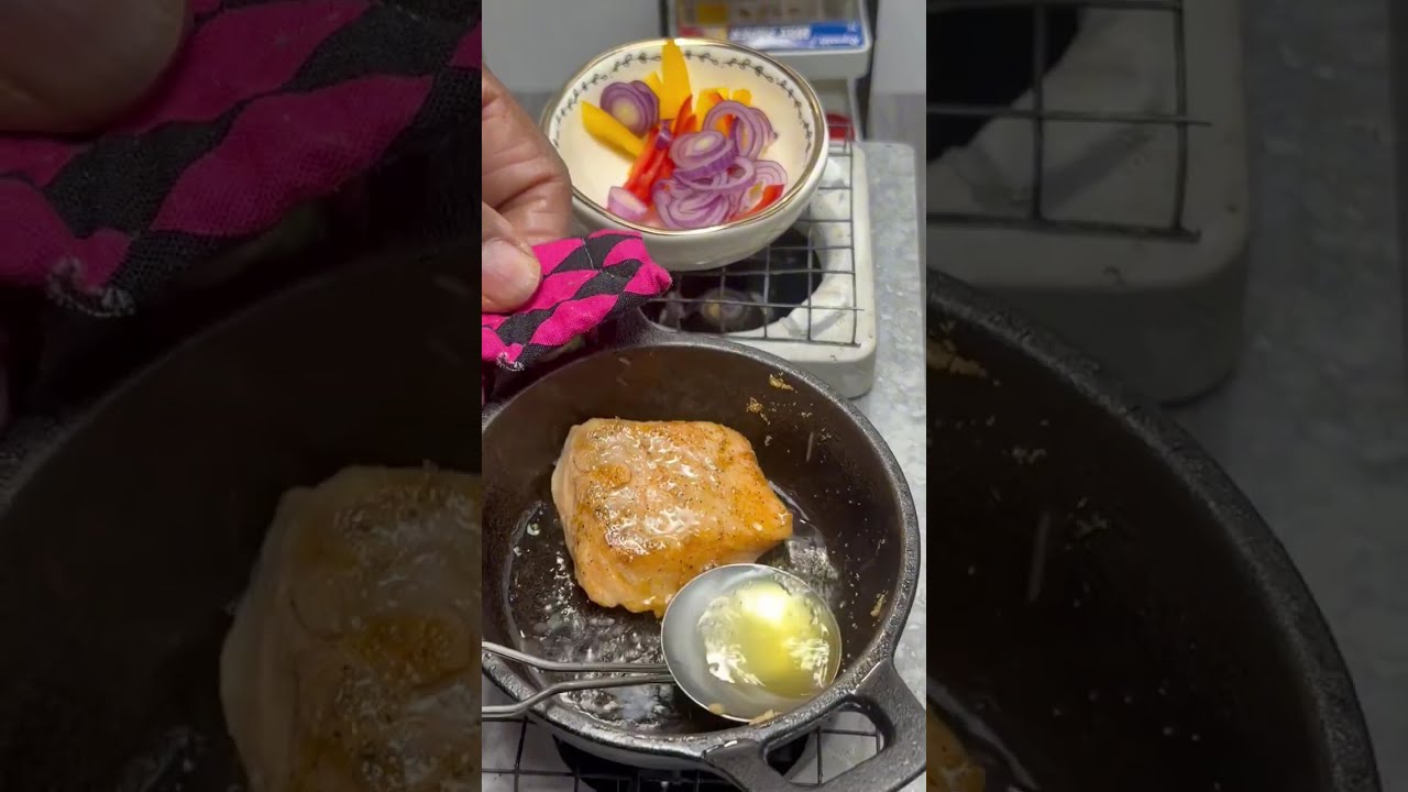 Salmon and Cabbage Salad 