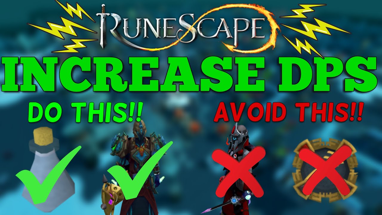 Why Your DPS Sucks on Runescape 3 & How To Fix It!