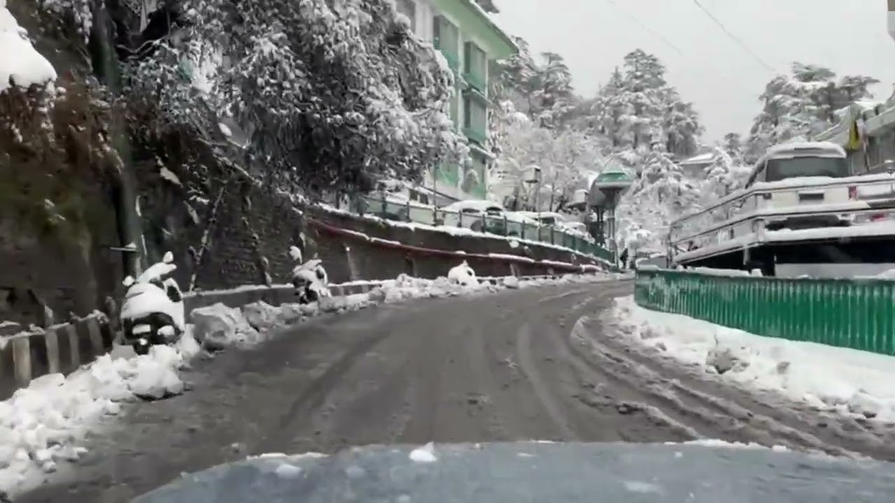 View after Snowfall ⛄☃️☃️☃️☃️2026@bhanupriya-t8y 