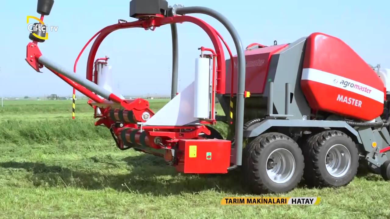 Tarım Makinaları/Agromaster Silindirik Rulo Balya Makinesi