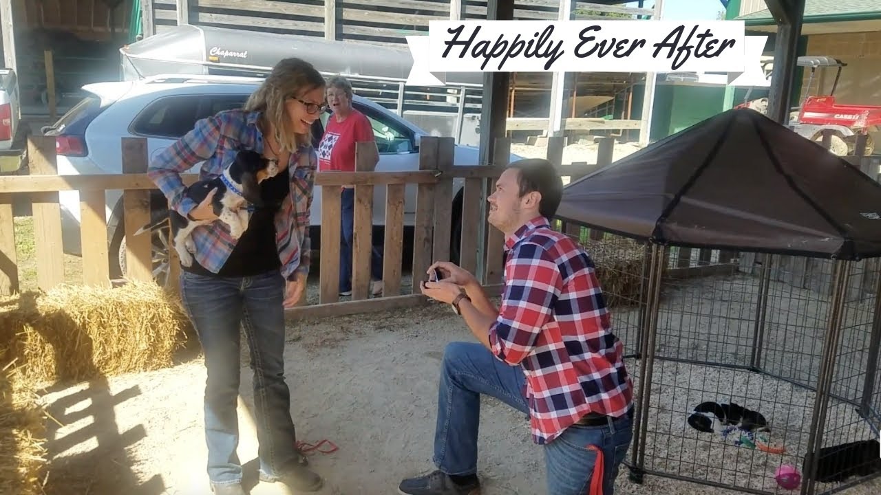 Puppy Adoption Results In Surprise Proposal