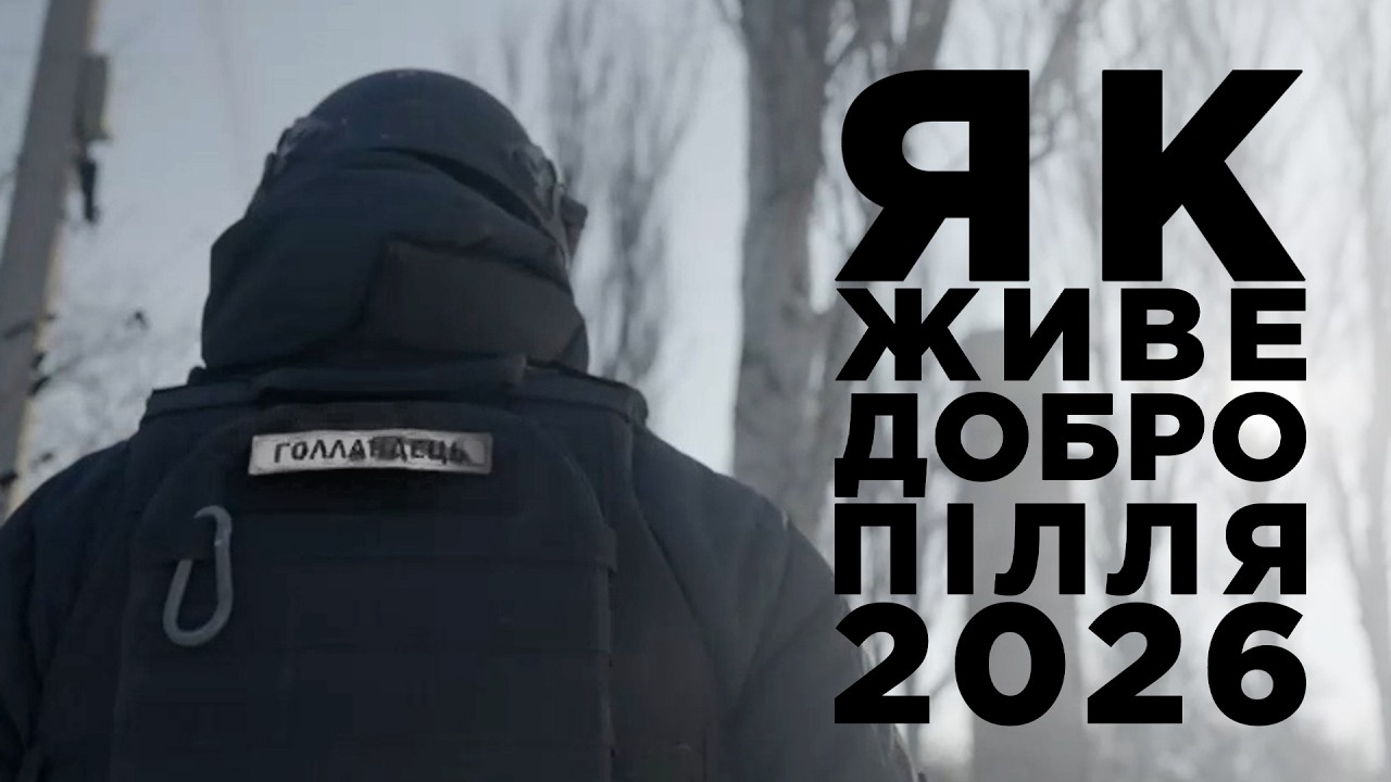 Добропілля - 26. Сонячно, порожньо, сніг, подекуди дрони