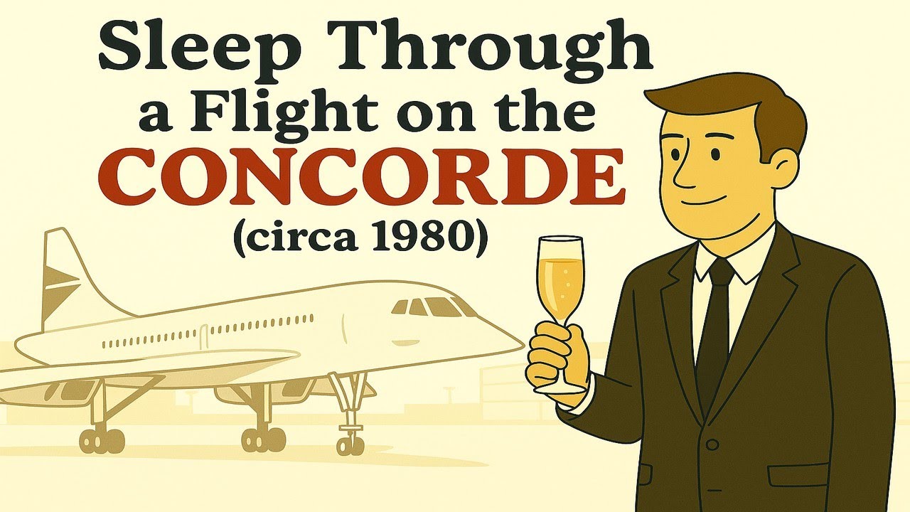 Sleep Through a Flight on the Concorde (circa 1980)
