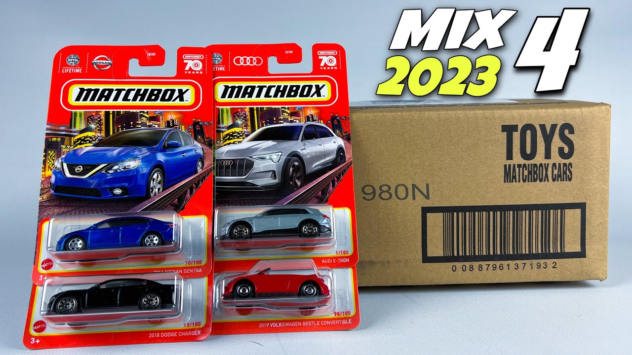 Unboxing 2023 Matchbox - Mix 4
