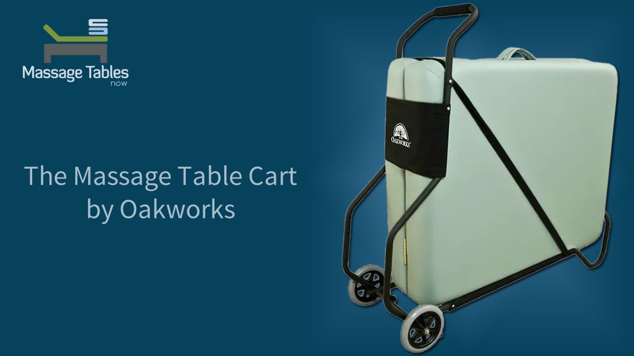 The Massage Table Cart by Oakworks