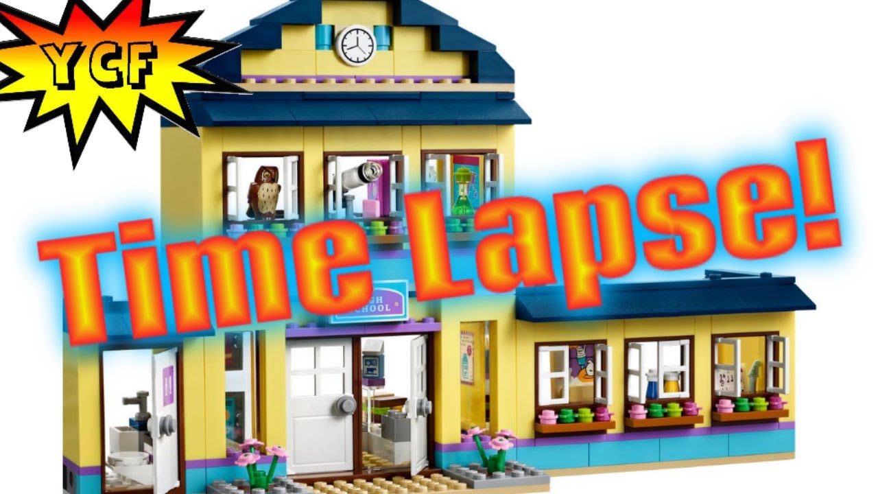 LEGO Friends Heartlake High 41005 Time Lapse Speed Build