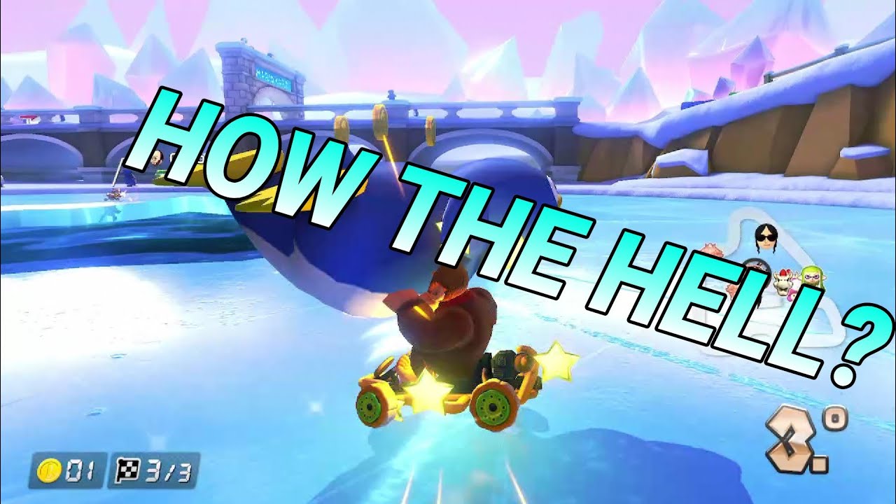 Every possible way of getting Mario Karted in one clip