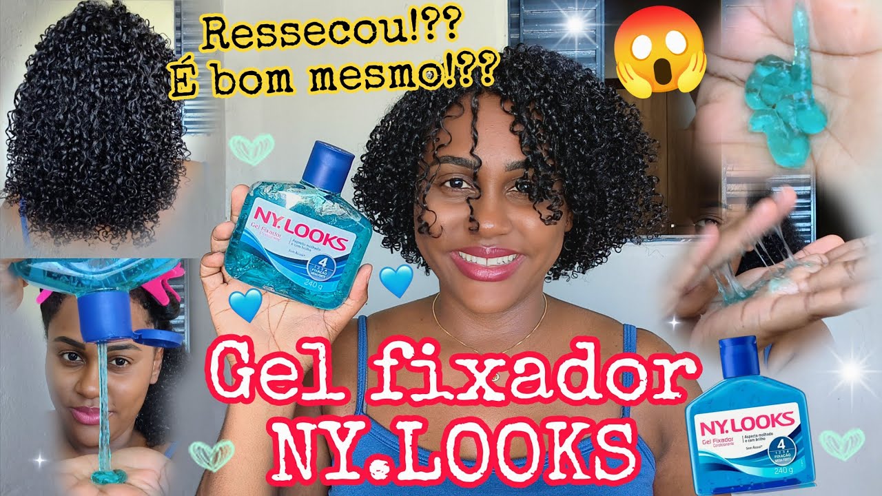 Usei o Gel NY.LOOKS no meu cabelo ( E esse é o resultado 😱)