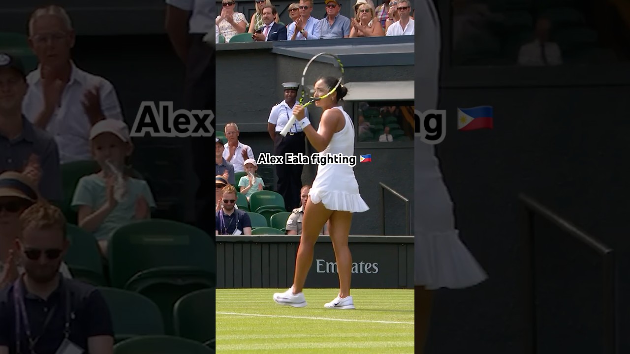 Stunning from the Next Gen 👊 #shorts #tennis #wimbledon #alexeala