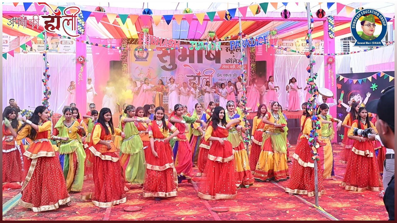 Colorful Celebration 🎨Apno Ki Holi 2026 💃Cultural Program Apno Ki Holi Grand Event @subhasheduhub