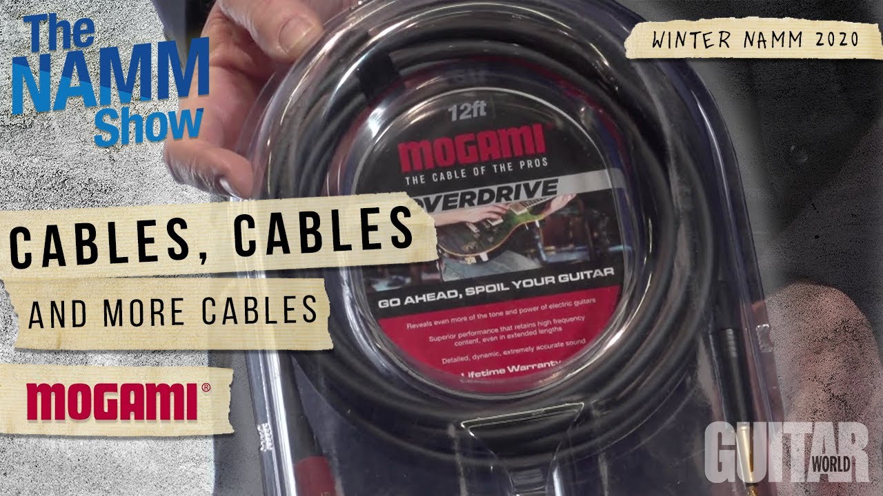 Winter NAMM 2020: Mogami Shows of Their Newest Instrument Cables