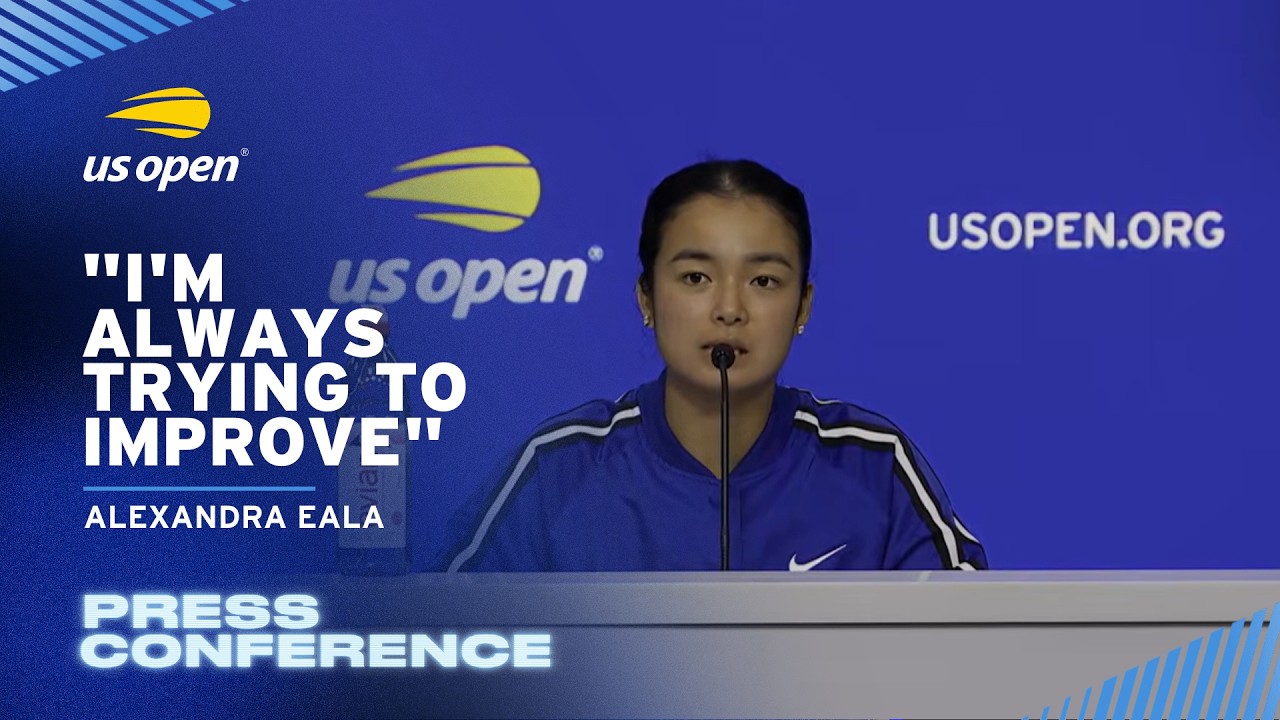 Alexandra Eala Press Conference | 2026 US Open Round 1