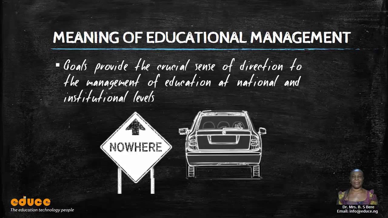 INTRODUCTION TO EDUCATIONAL MANAGEMENT